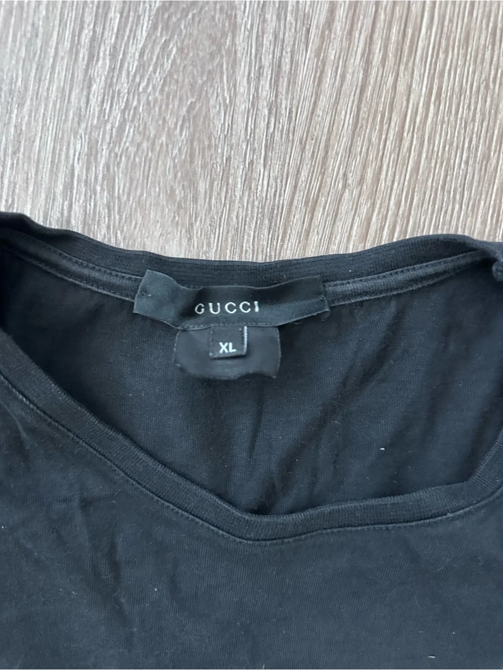 Gucci Black Crewneck T-Shirt - Classic Men's Tee